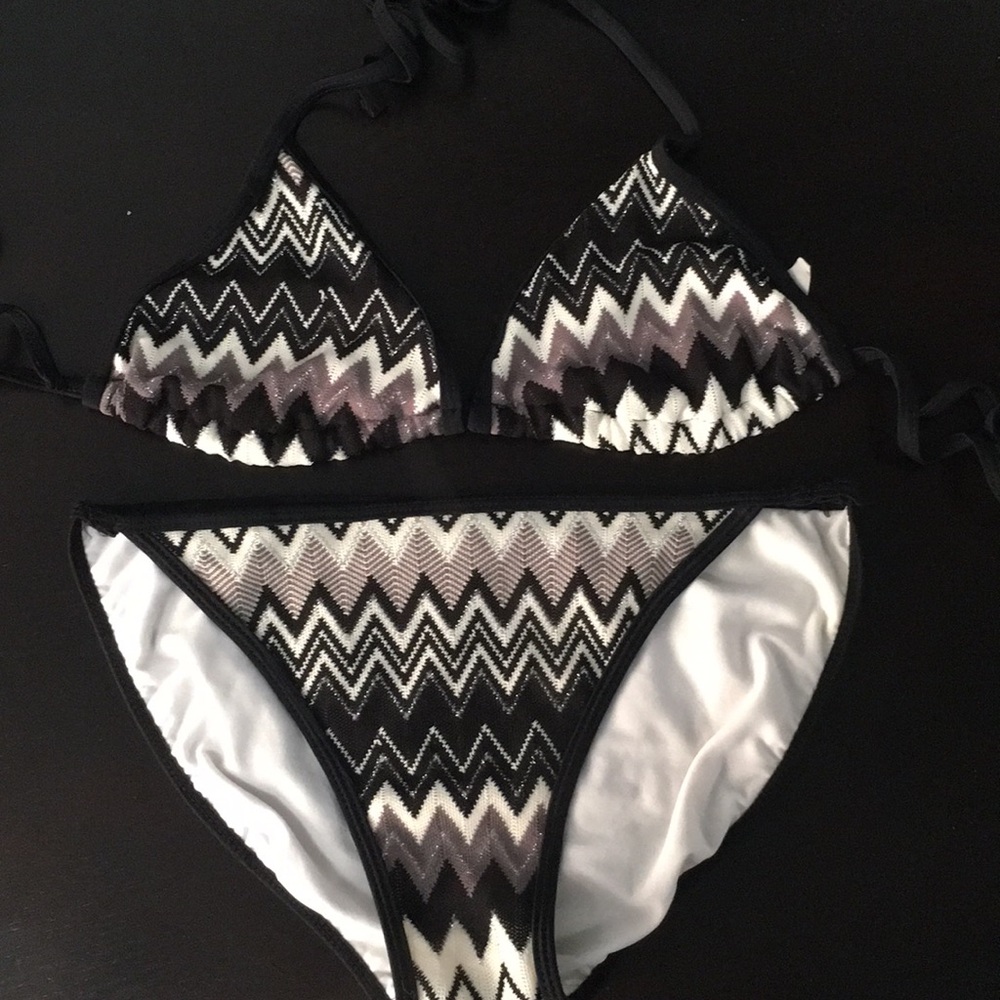 Patterned Bikini Set